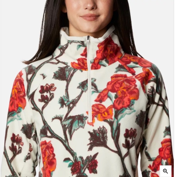 Columbia Women’s Glacial™ IV Print Half Zip Pullover. Size S. - Picture 2 of 9